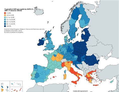 gdp per capita european regions